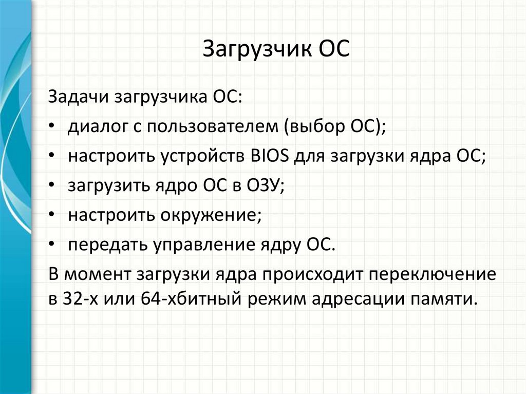 Загрузчик ОС