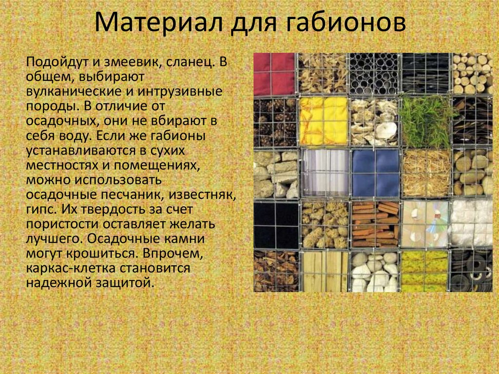 Материал для габионов
