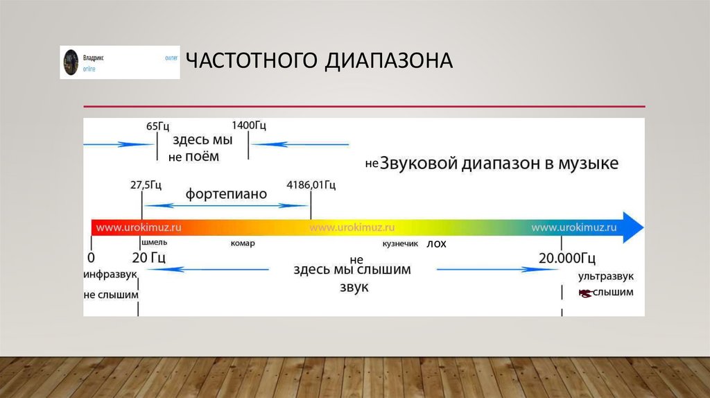 Основы частотного диапазона