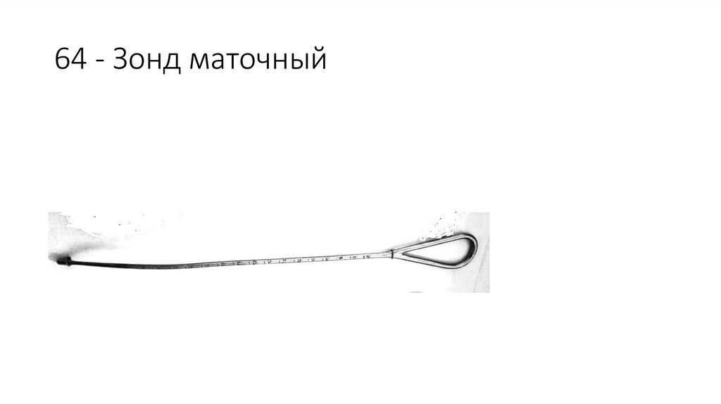 64 - Зонд маточный