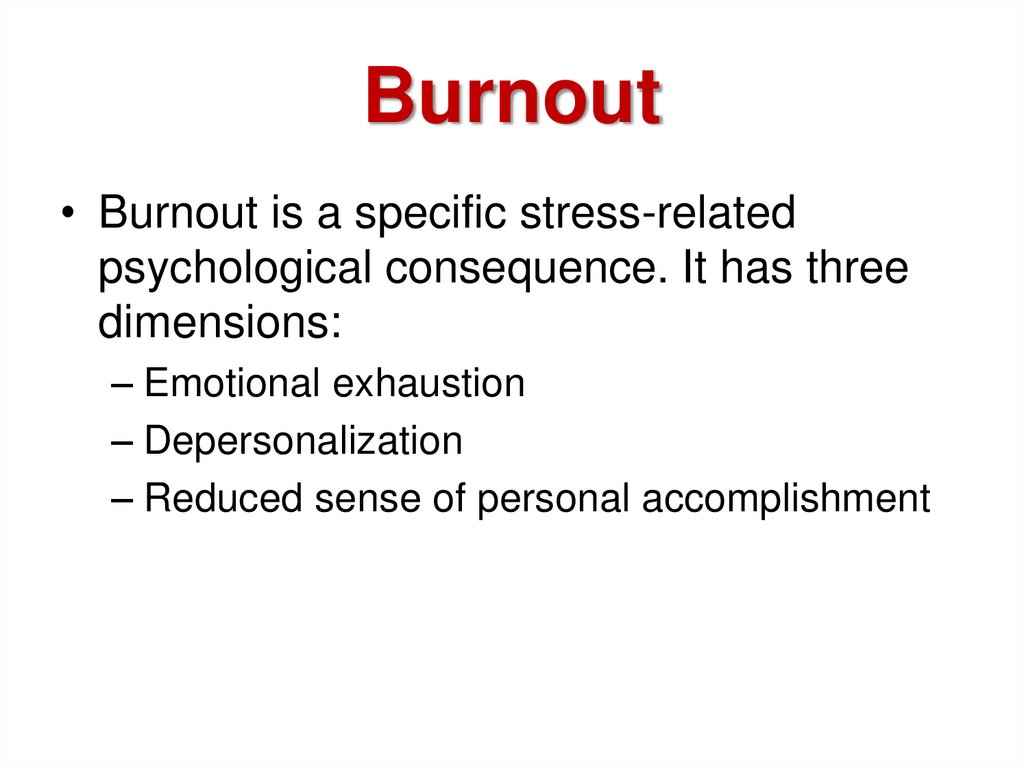 Burnout