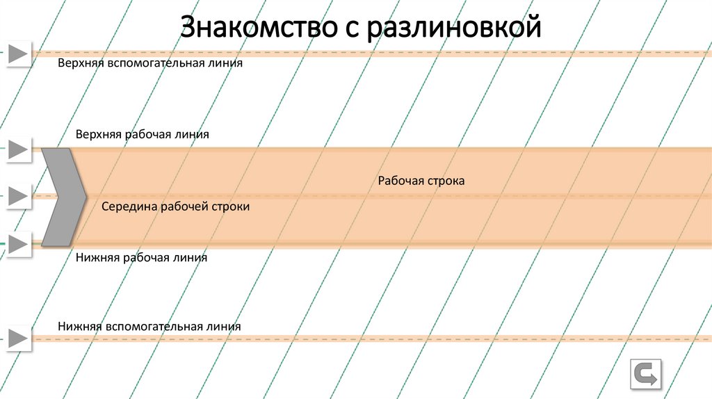 Знакомство с разлиновкой
