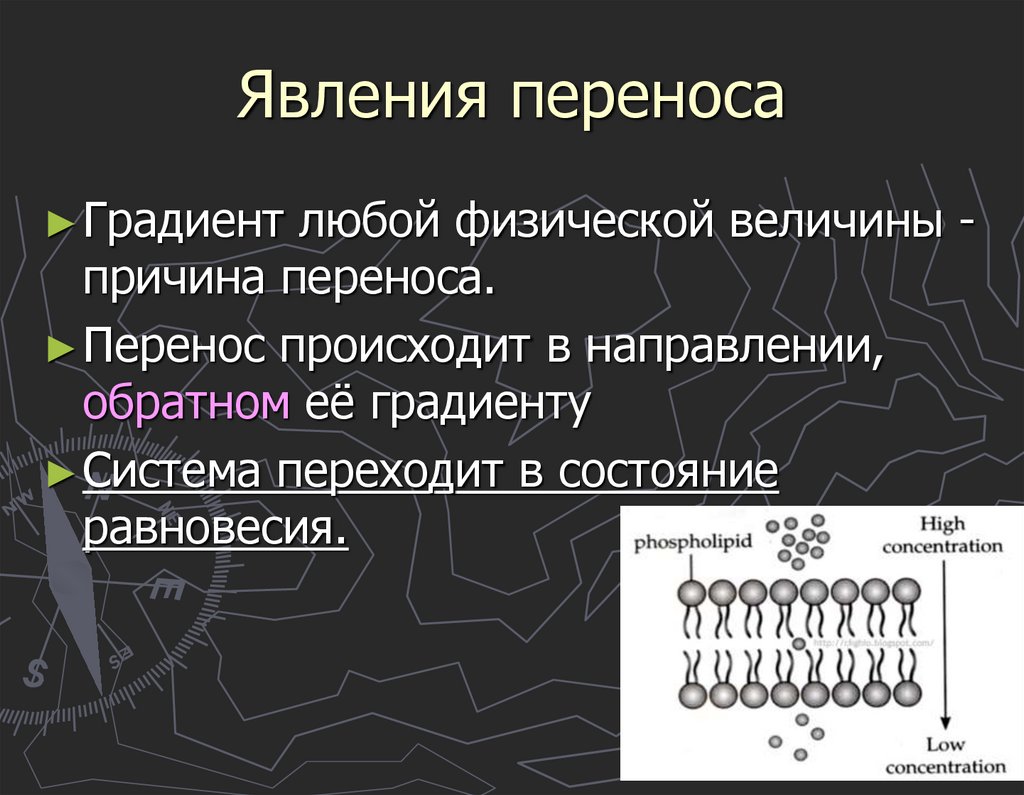 Явления переноса