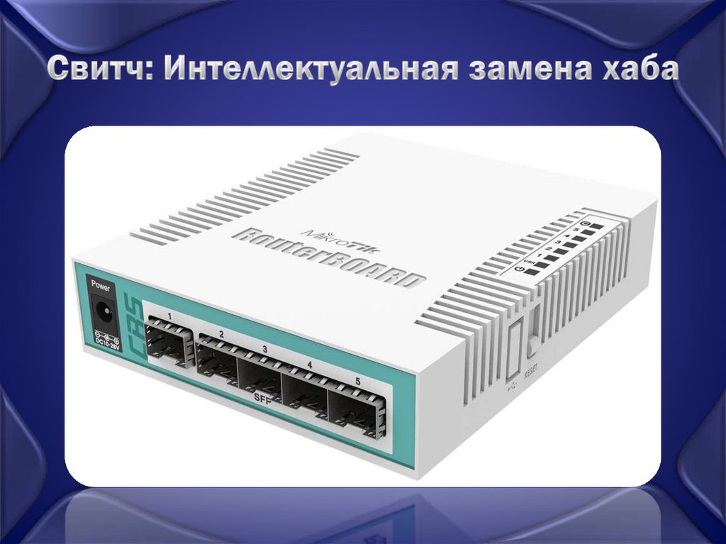 Свитч: Интеллектуальная замена хаба