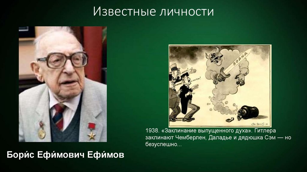 Известные личности