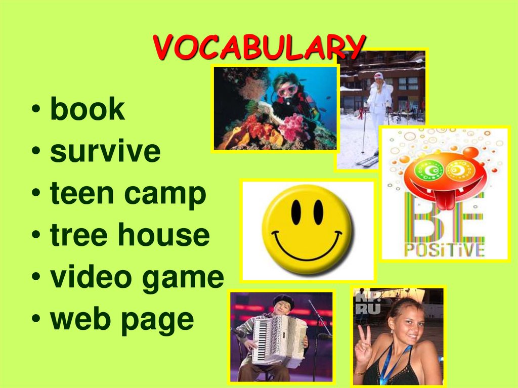 VOCABULARY