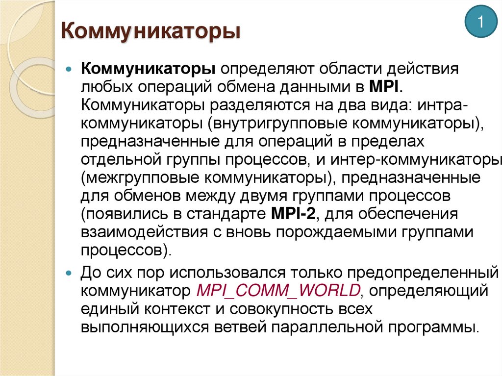 Коммуникаторы
