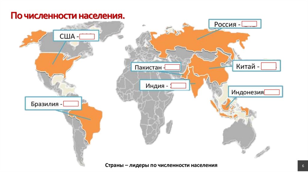 По численности населения.