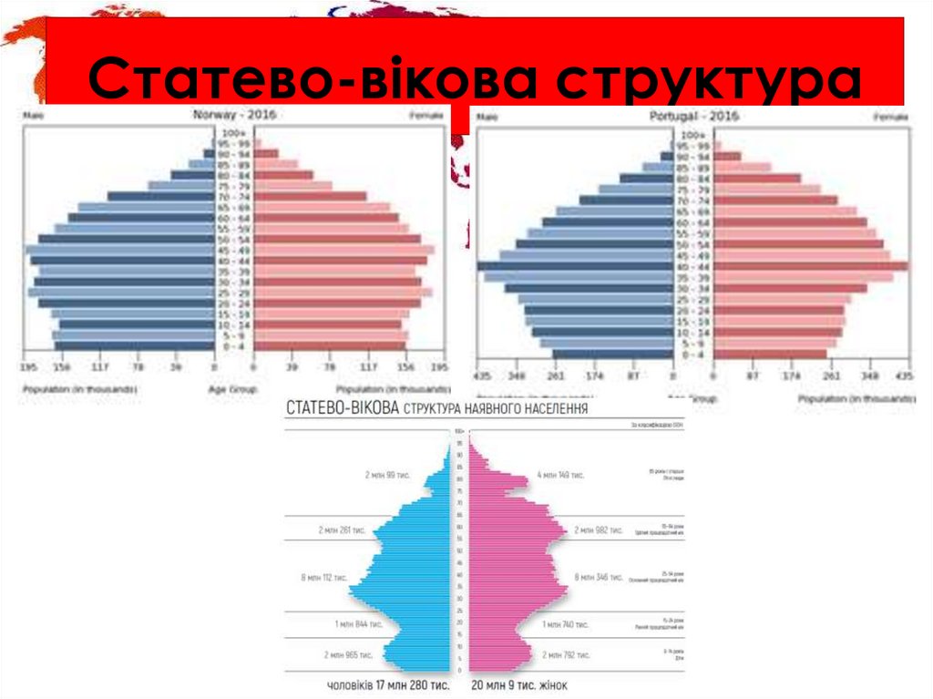 Статево-вікова структура