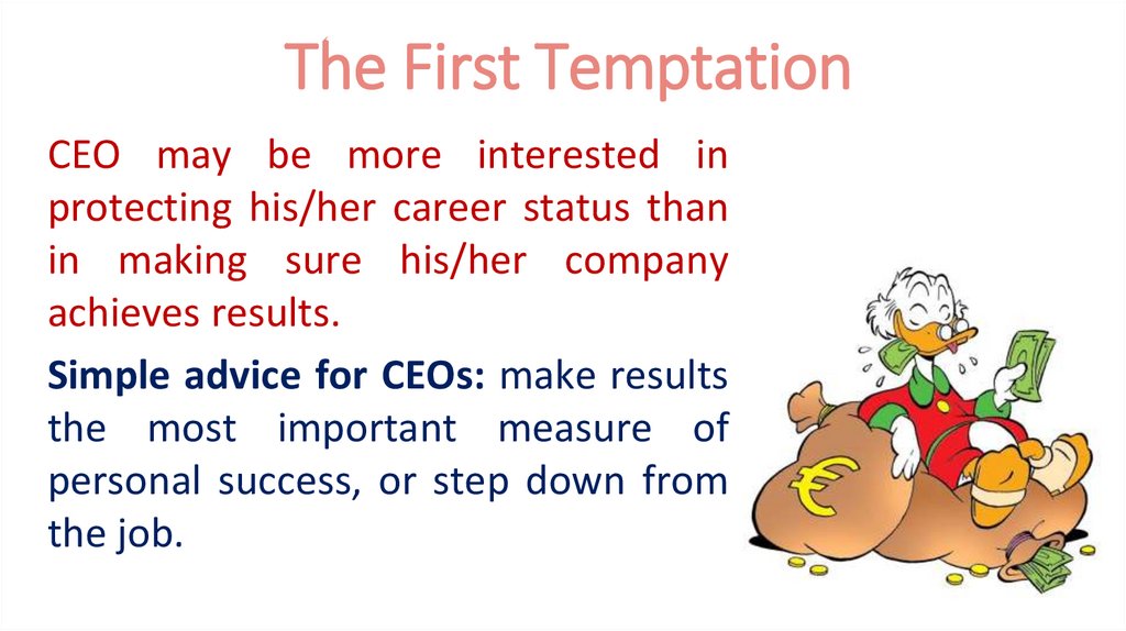 The First Temptation