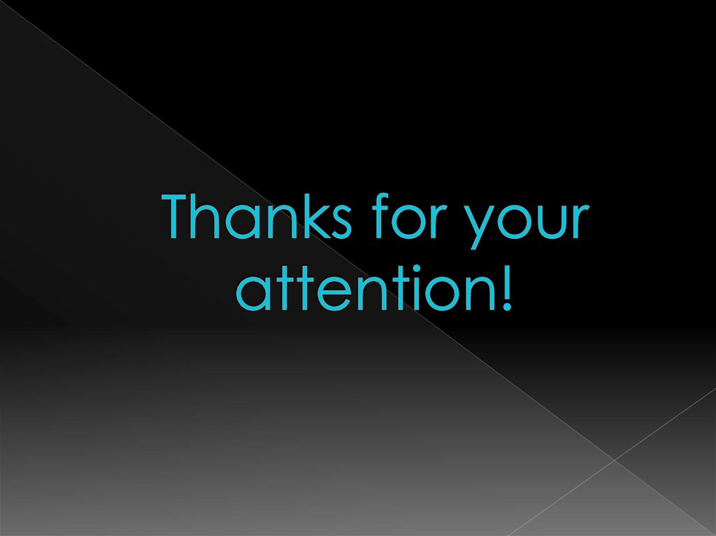 Thanks for your attention!