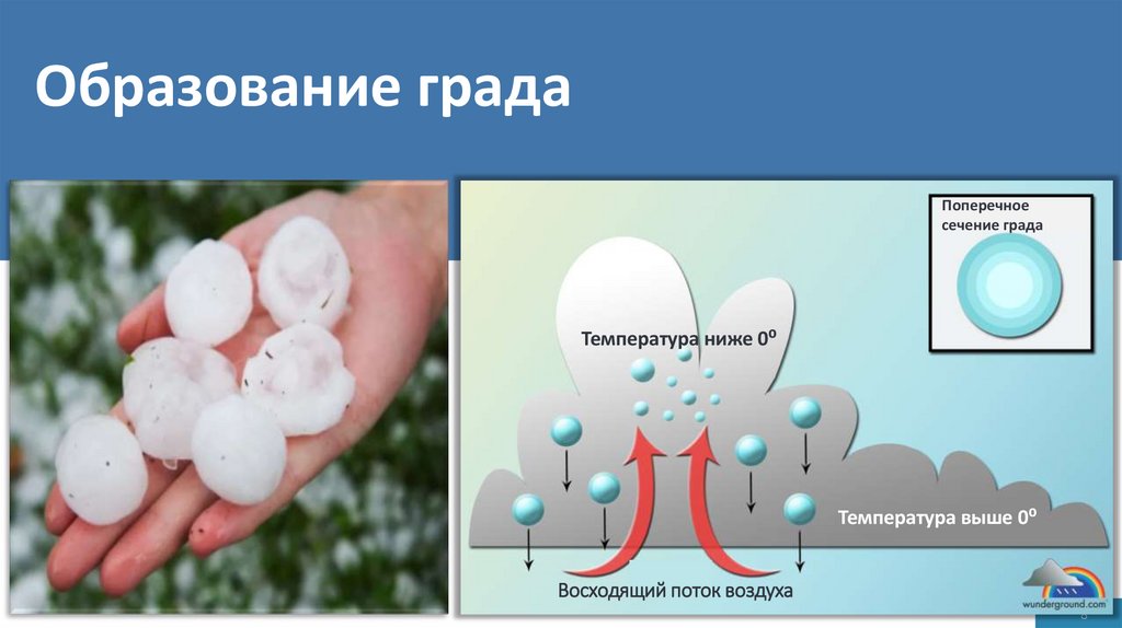 Образование града