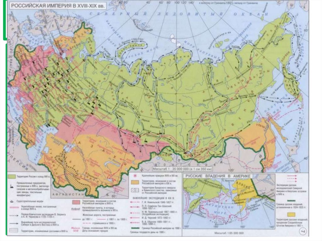 Территория: 16 млн. кв. км. (1/6 суши)