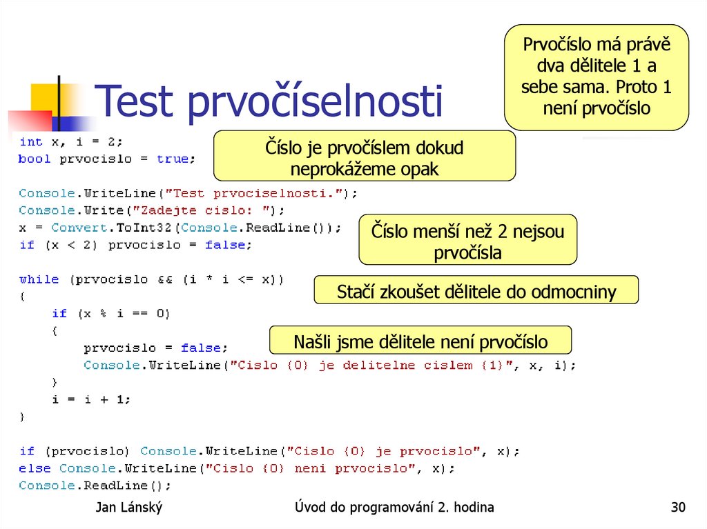 Test prvočíselnosti