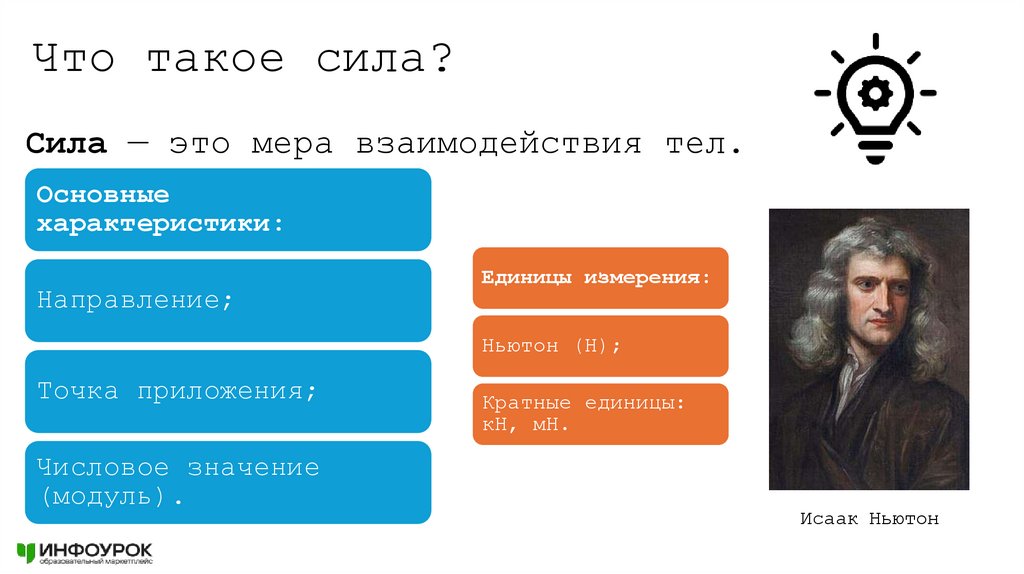 Что такое сила?