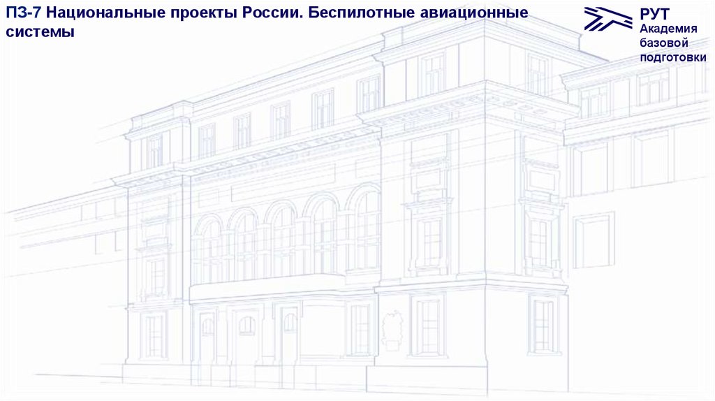 ПЗ-7 Национальные проекты России. Беспилотные авиационные системы