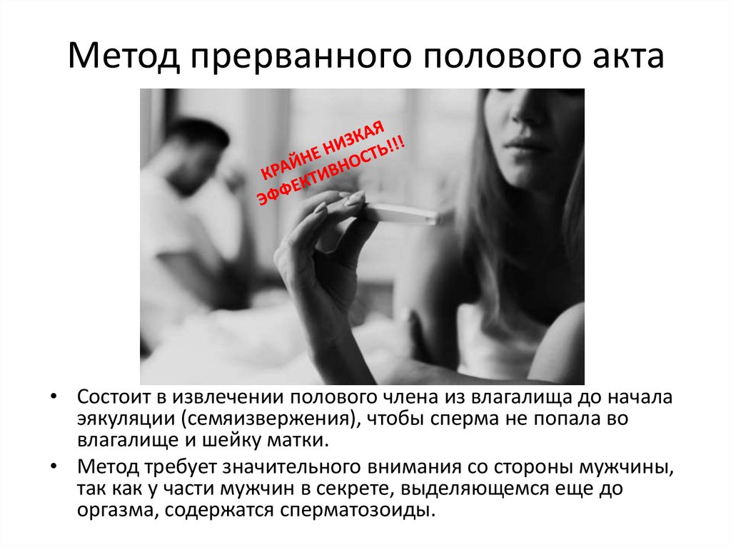 Метод прерванного полового акта