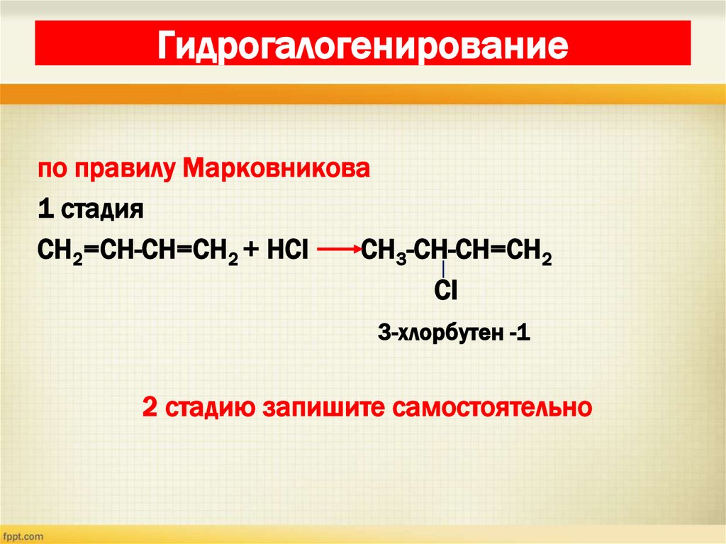 Гидрогалогенирование