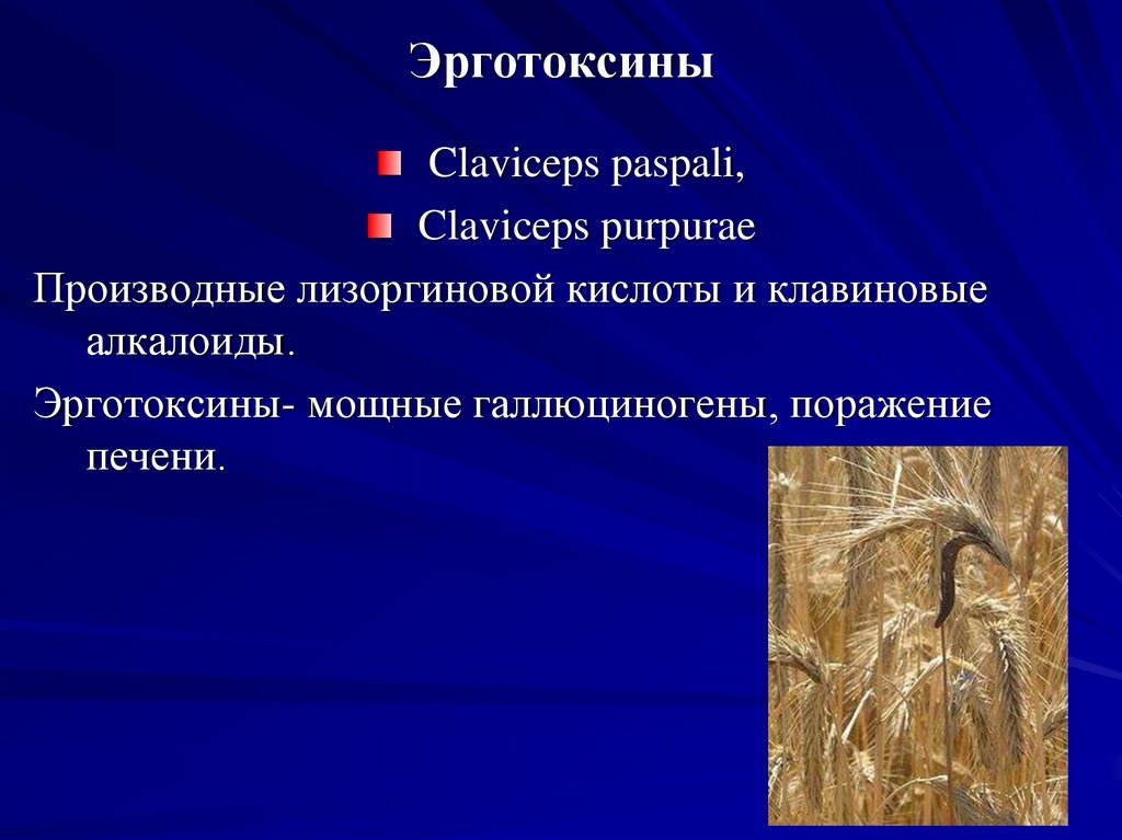 Эрготоксины