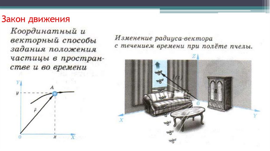 Закон движения