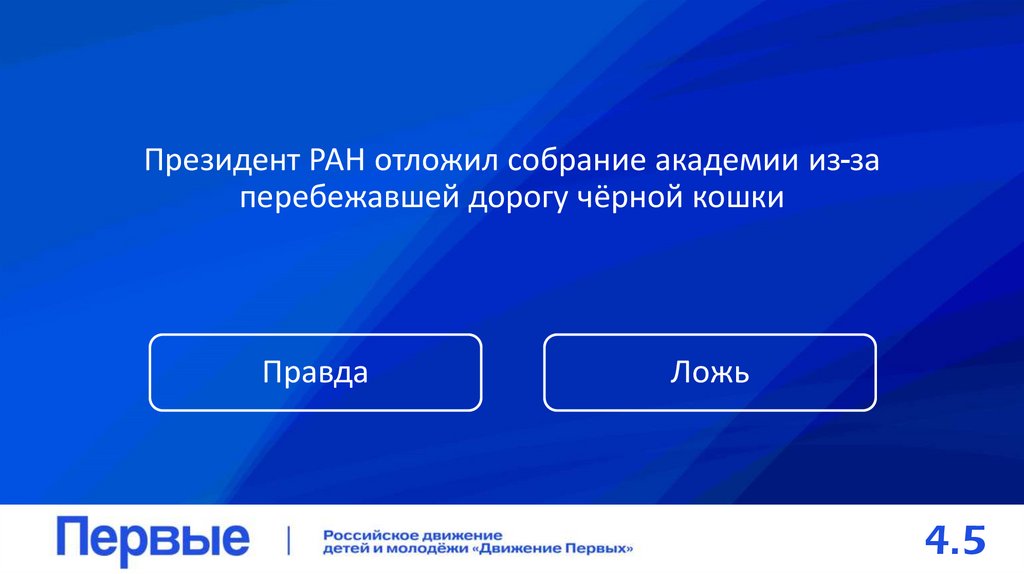 Президент РАН отложил собрание академии из-за перебежавшей дорогу чёрной кошки