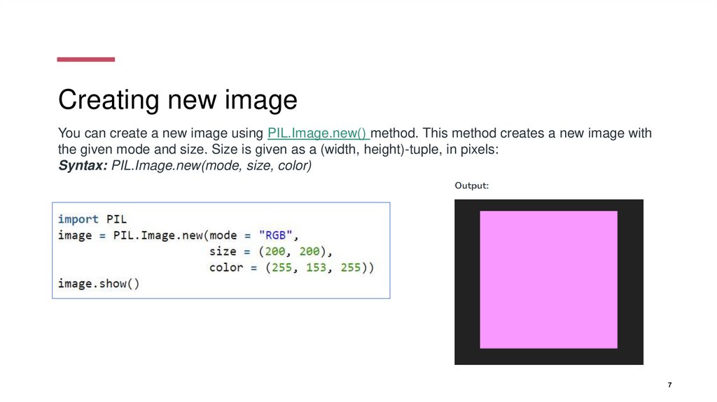week 4 Creating Image (2) - online presentation