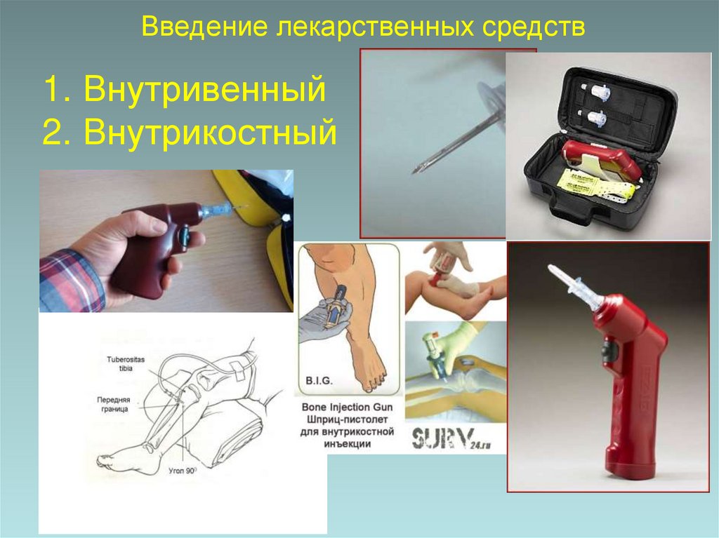 Введение лекарственных средств