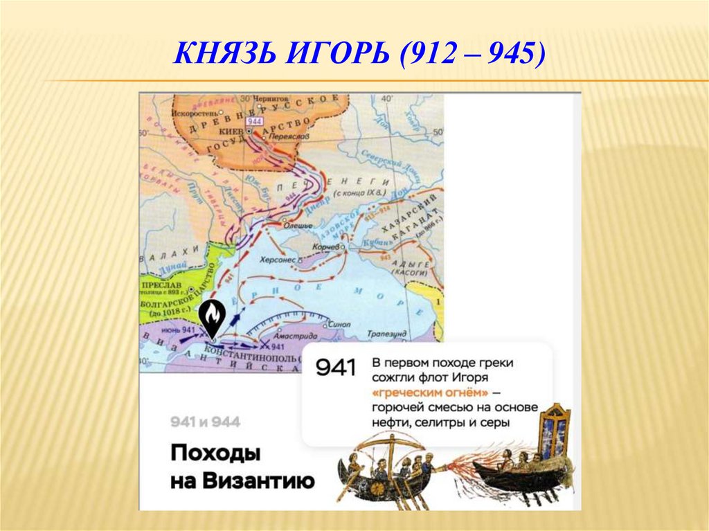 Князь Игорь (912 – 945)
