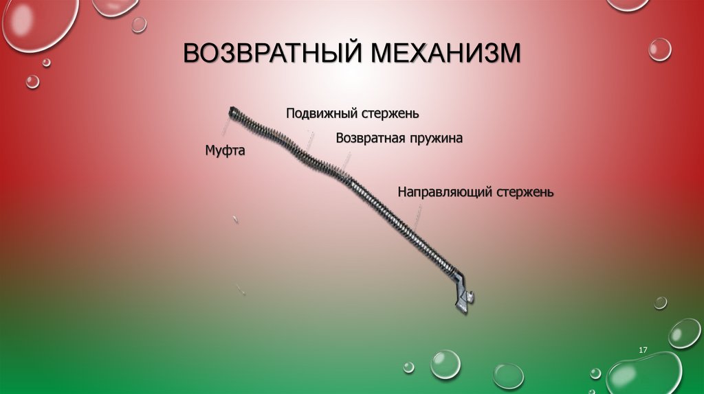 Возвратный механизм