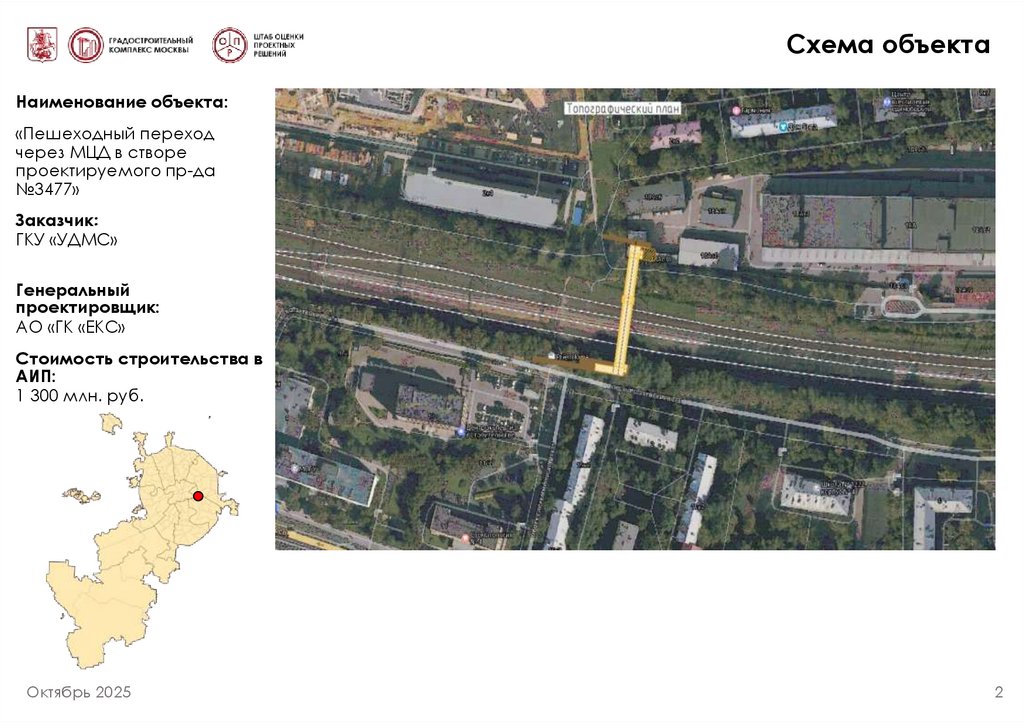 Схема объекта