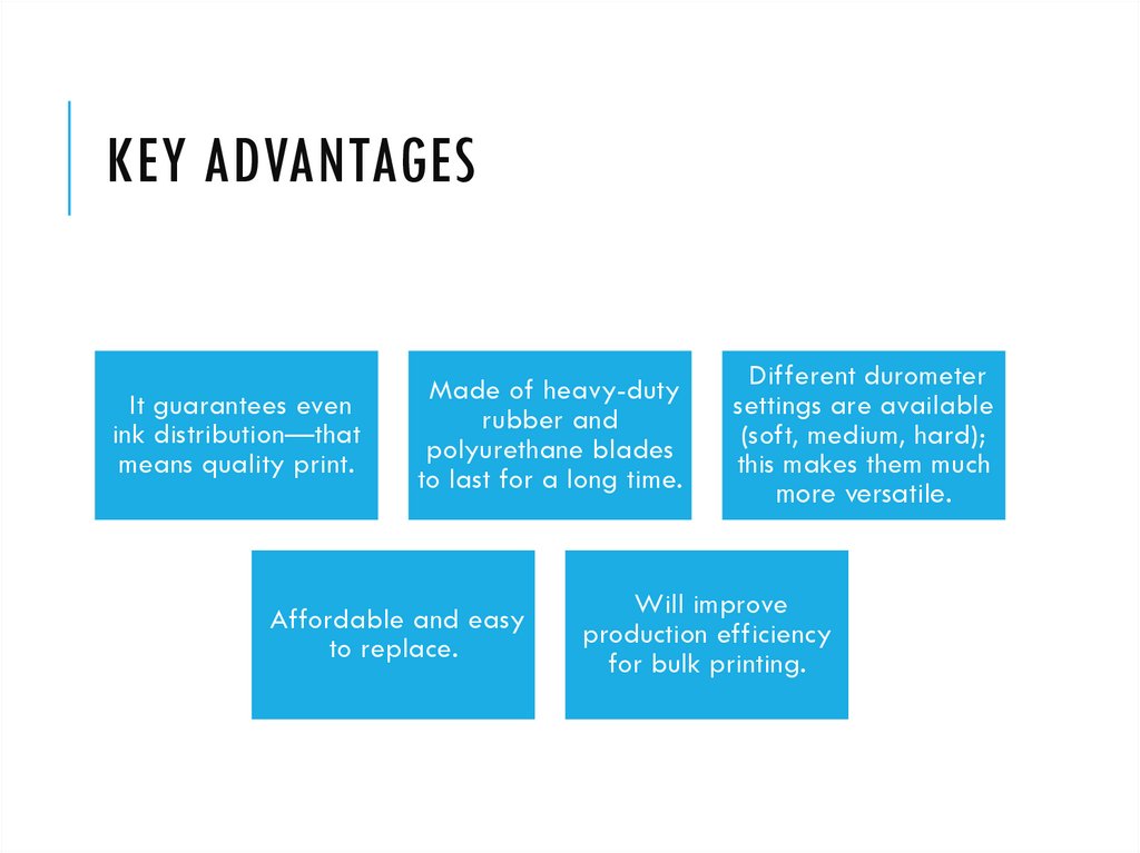 Key Advantages