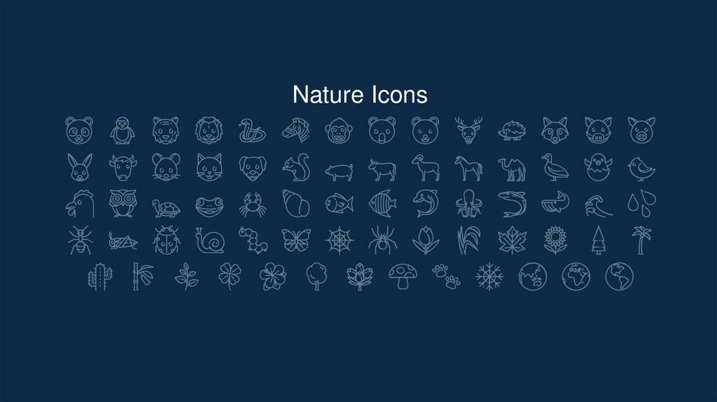 Nature Icons