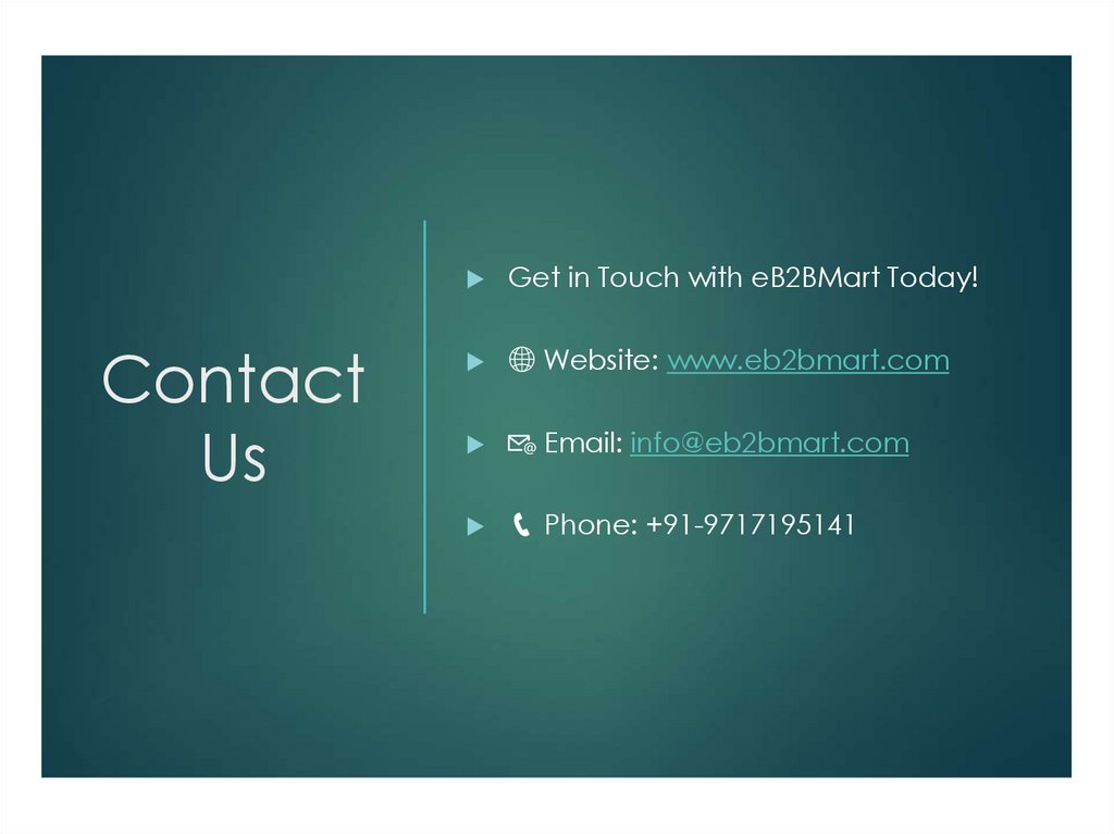 Contact Us