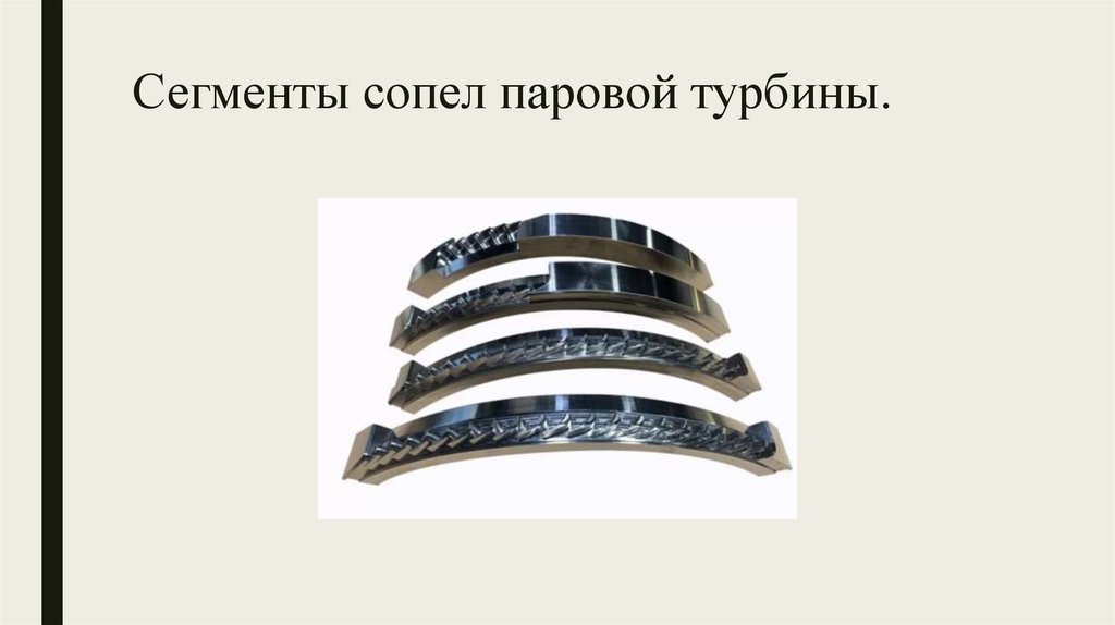 Сегменты сопел паровой турбины.