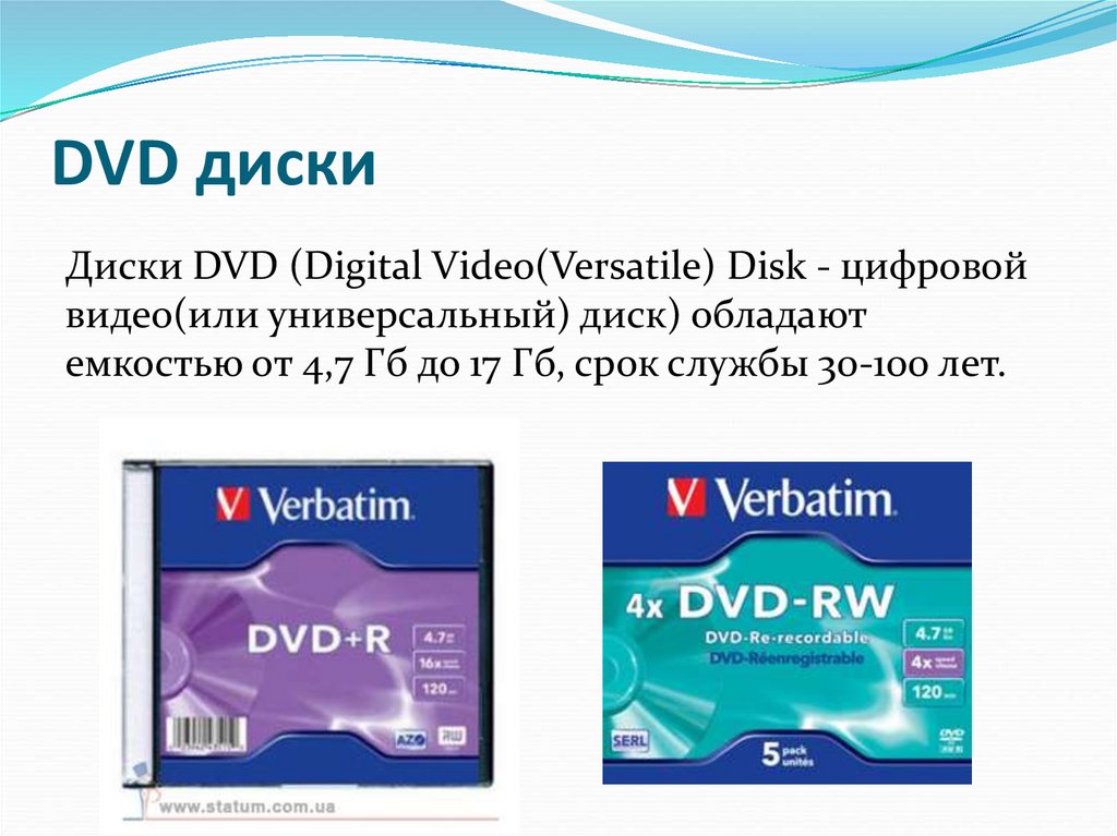 DVD диски