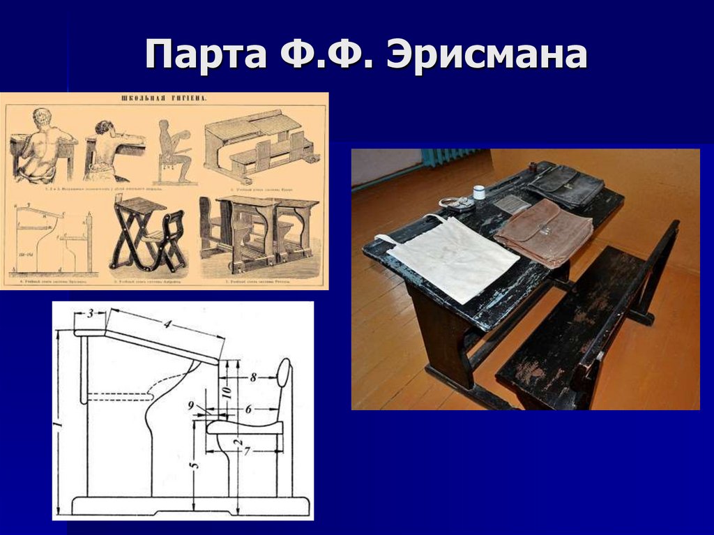 Парта Ф.Ф. Эрисмана