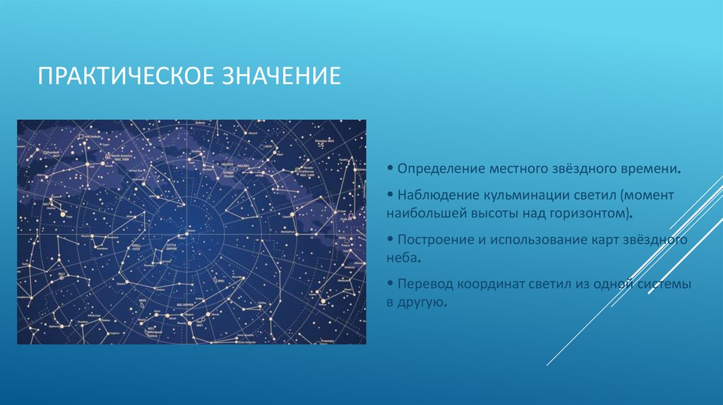 Практическое значение