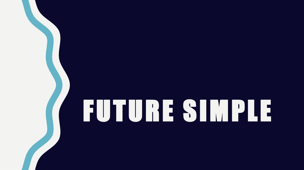 future simple