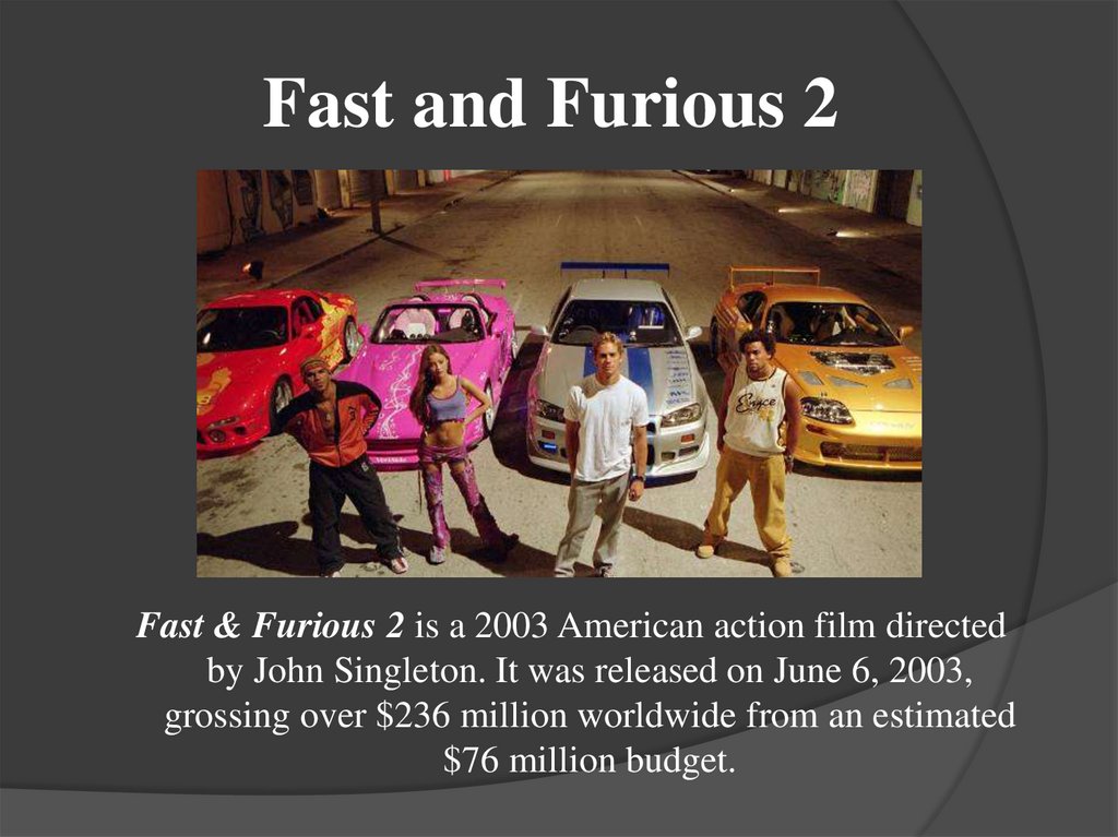 Fast and Furious 2
