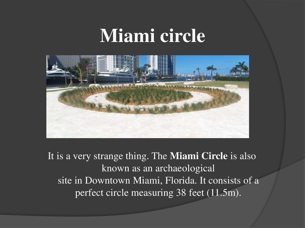 Miami circle