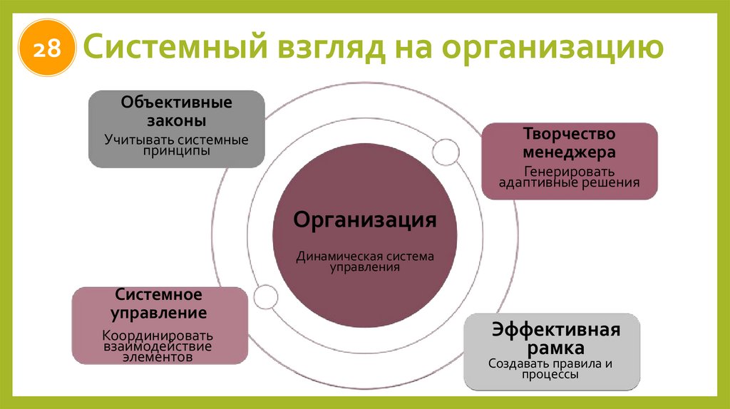 Системный взгляд на организацию