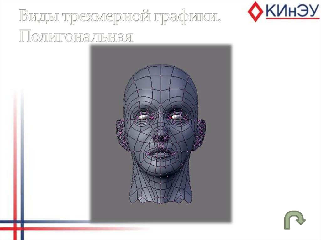 Виды трехмерной графики. Полигональная