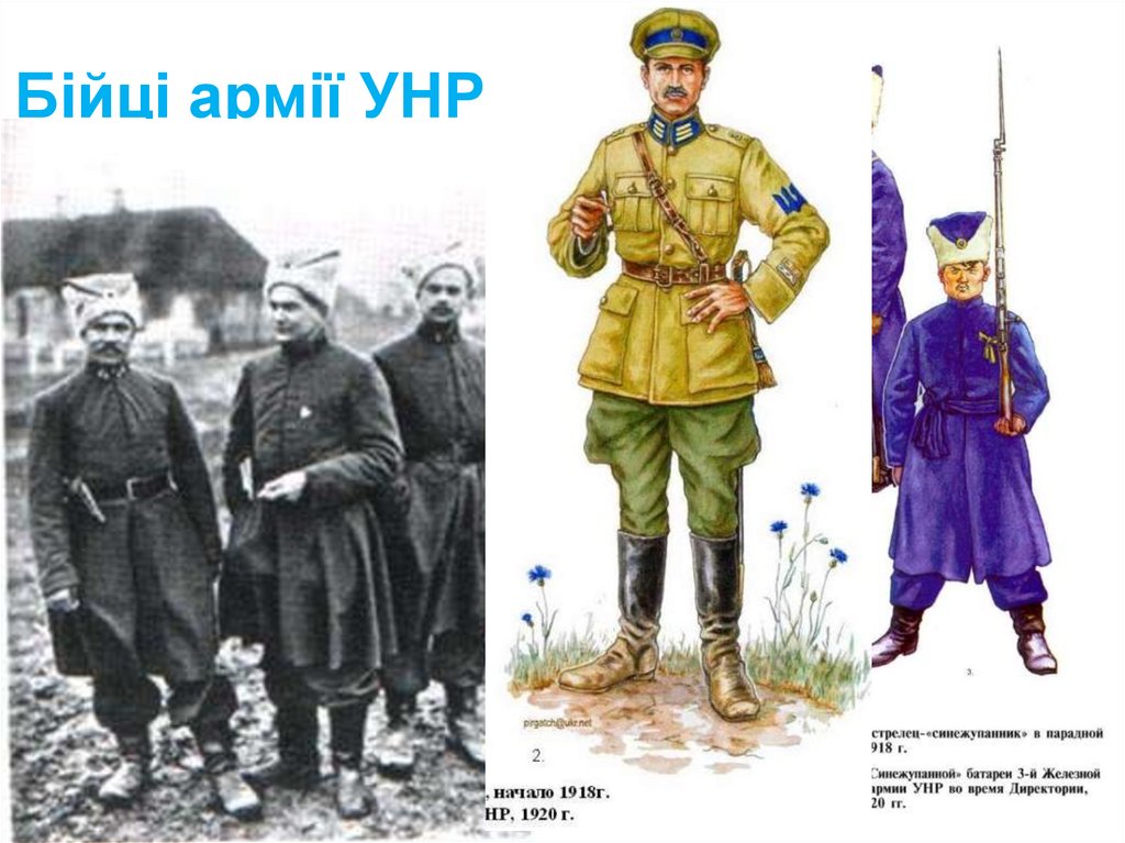 Бійці армії УНР
