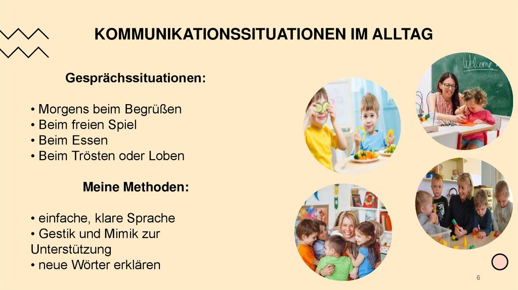 KOMMUNIKATIONSSITUATIONEN IM ALLTAG