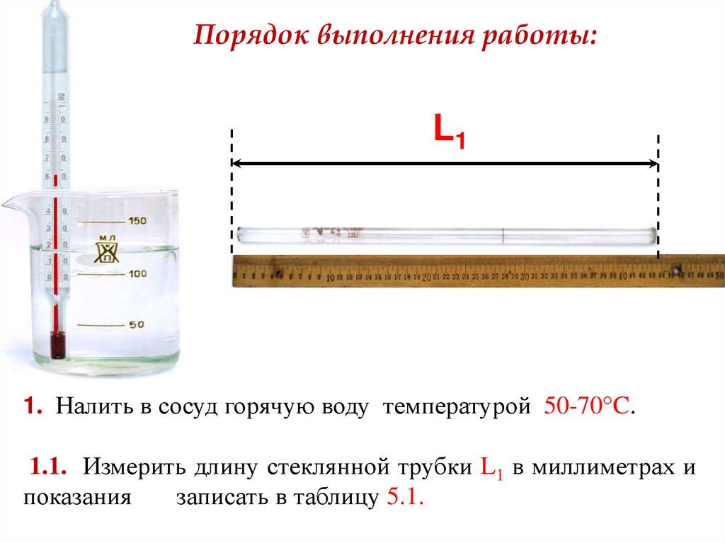 Порядок выполнения работы: