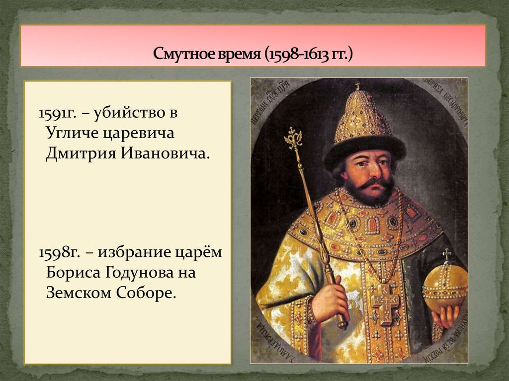 Смутное время (1598-1613 гг.)