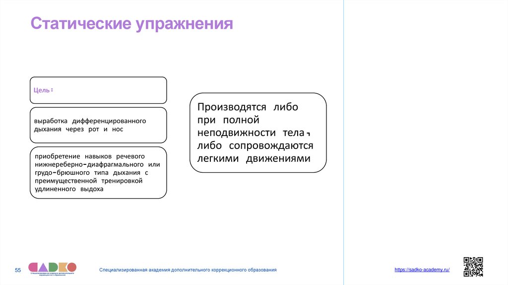 Статические упражнения