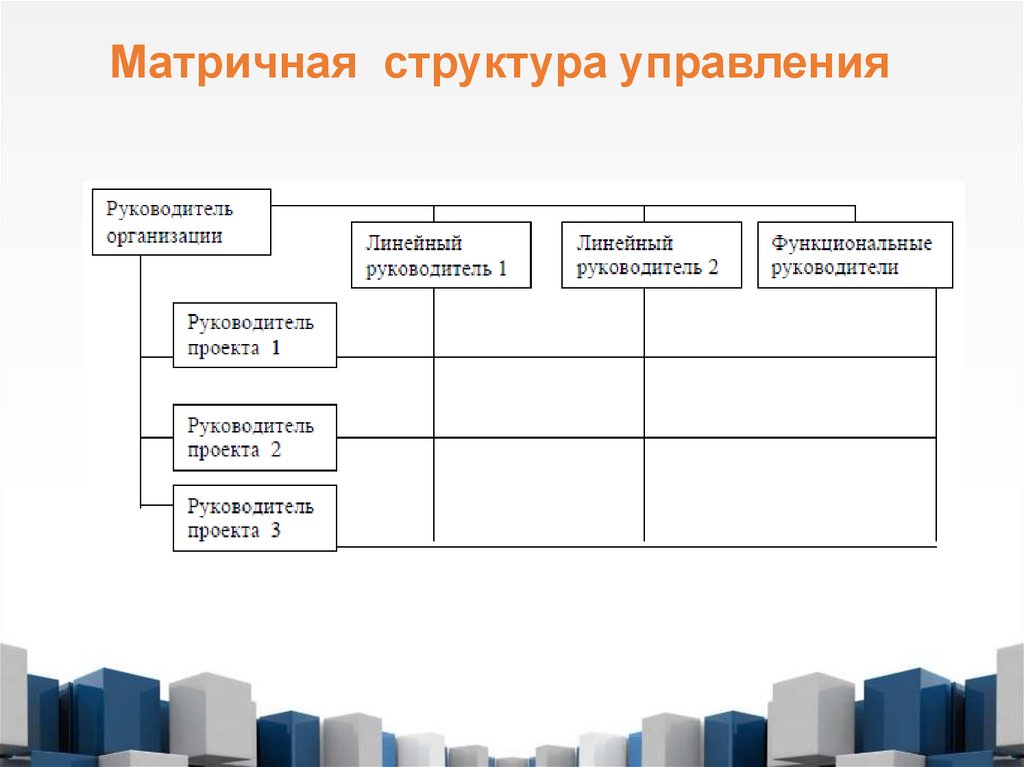 Матричная структура управления