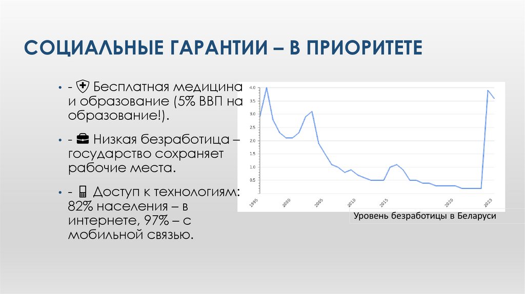 Социальные гарантии – в приоритете