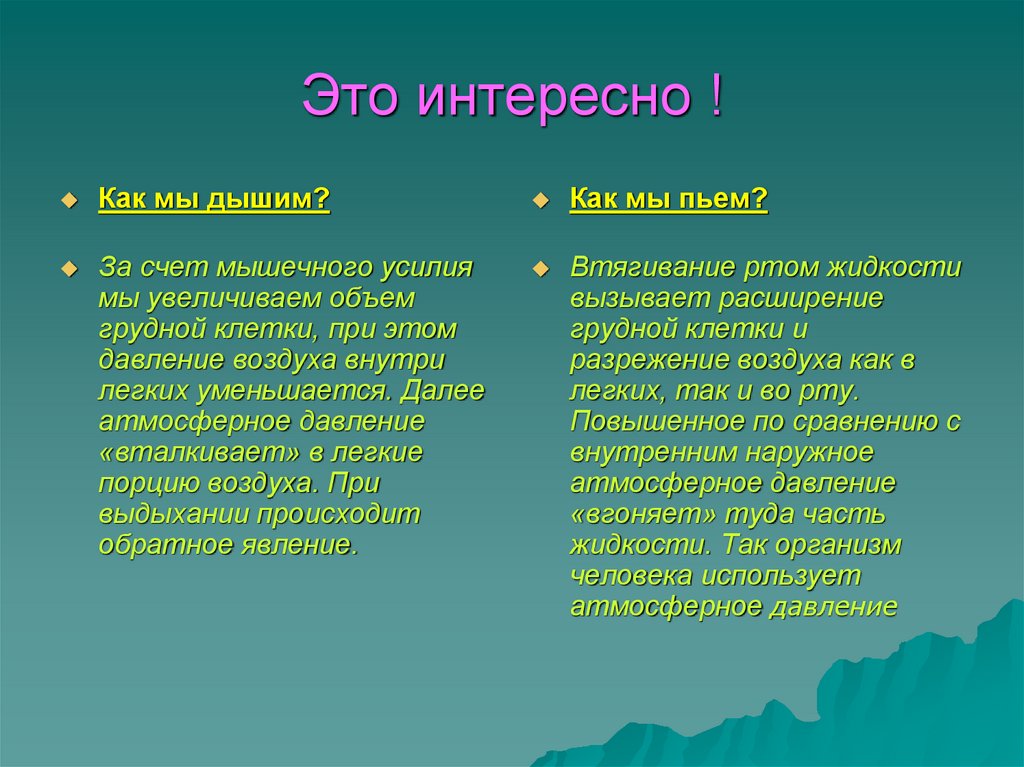 Это интересно !